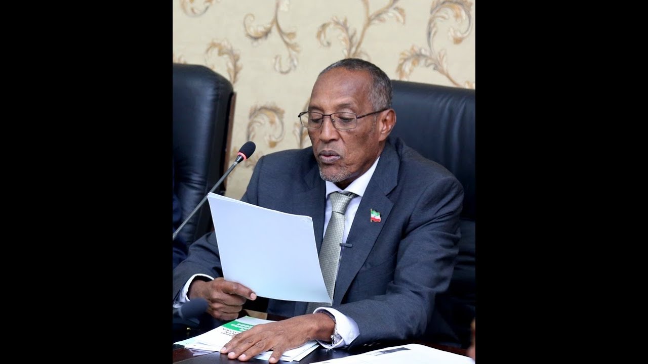 Daawo Madaxweynaha Jamhuuriyadda Somaliland, Mudane Muuse Biixi Oo Cod u qaaday Xeerka Garyaqaanka Guud ee Qaranka oo Golaha Wasiiradu Ansixiyeen