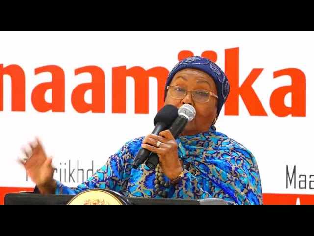 Daawo Marwo Adna Aadan Ismaaciil oo si qiiro leh uga hadashay Xidhitaankii Akaadamiga Carbiska Shaqo Qaran ee Maanta