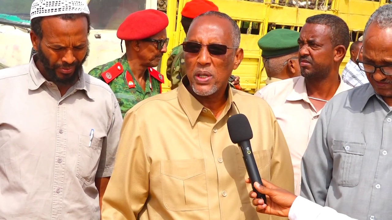 Daawo Aas Qaran oo loo sameeyey Marxuuum Axmed Yuusuf Siciid oo maanta lagu aasay Xabaalaha Xaraf