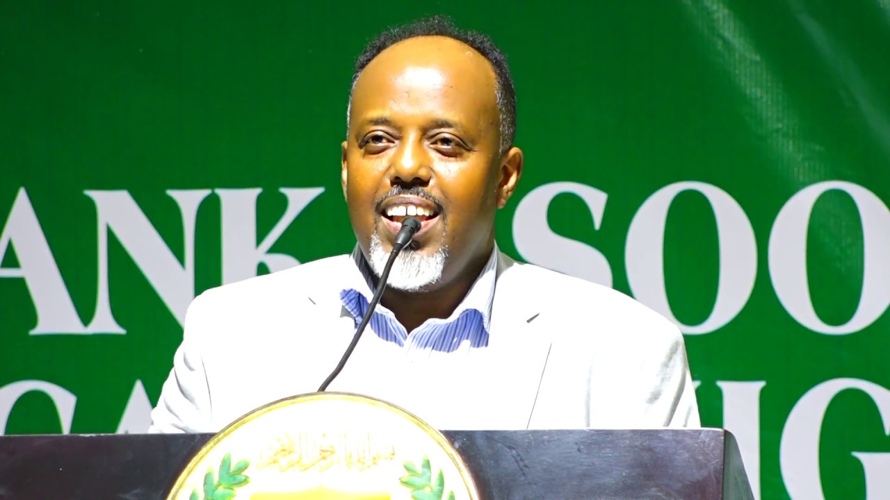 Daawo Jaamac Muuse Jaamac Oo khudbad ka jeediyey kulan Casho sharaf Madaxweynaha JSL caawa sameeyey safiiro, siyaasiyiin iyo aqoonyahan kala duwan