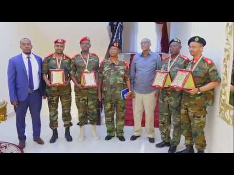 Daawo Taliye Nuux Taani, Wasiirka Gashaandhiga iyo La-taliyaha Arrimaha Siyaasadda ee Madaxweynaha oo ka hadlay guusha ay soo hooyeen saraakiilka Tirsan Ciidanka Qaranka Sland