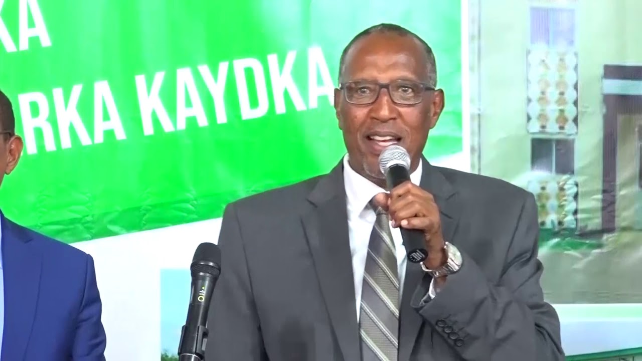Daawo Madaxweynaha oo xadhiga ka jaray dhismeyaal cusub oo loo hirgeliyey Aafooyinka qaranka iyo Keydka Raashinka kana jeediyey khudbad muhiima