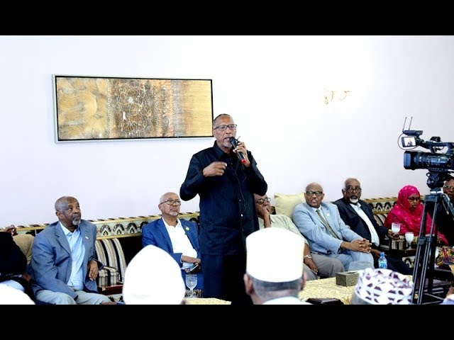 Daawo Madaxweynaha Sland oo ka hadlay Colaadda Ceel-afweyn iyo Rajo laga qabo Inay soo afmeerto oo madaxweynuhu ka muujiyey kulan uu la qaatay Odayaasha labada dhinac