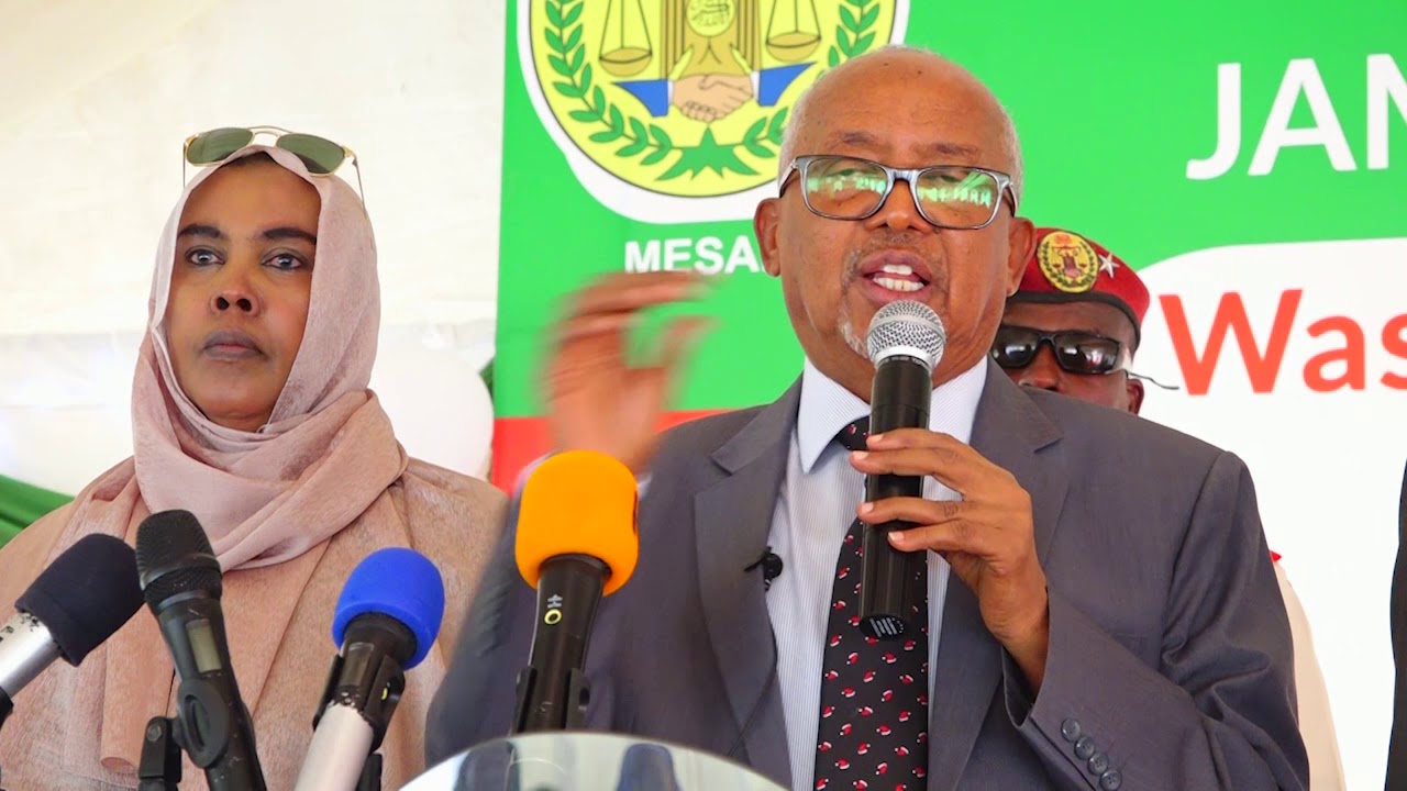 Daawo Madaxweyne Ku Xigeenka Oo Daah-Furay Mashruuc Ay Wasaaradda Shaqo Gelinta, Arrimaha Bulshada Iyo Qoysku Shaqo Ugu Abuurtay In Ka Badan 50 Qoys Oo Danyar Ah