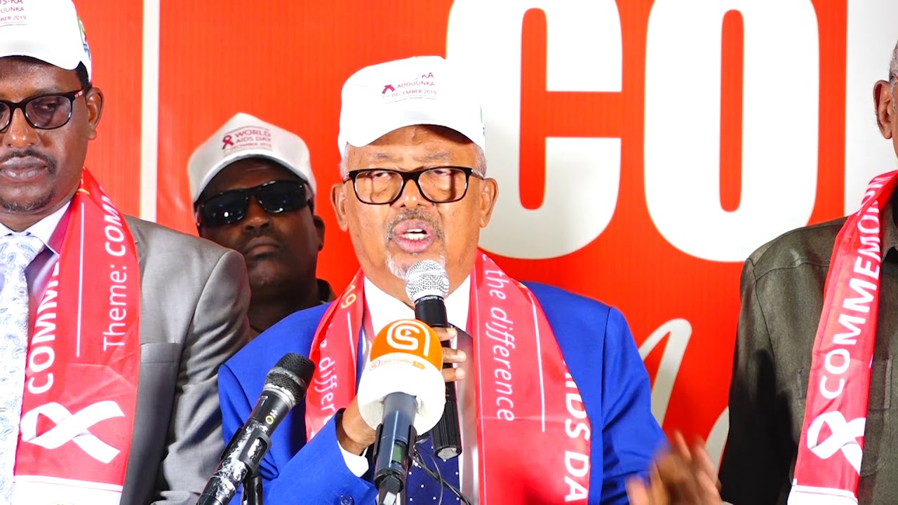 Daawo Madaxweyne Ku xigeenka Somaliland oo ka qaybgalay Xuska maalinta HIV/AIDS-Ka oo lagu qabtay Caasimada Dalka