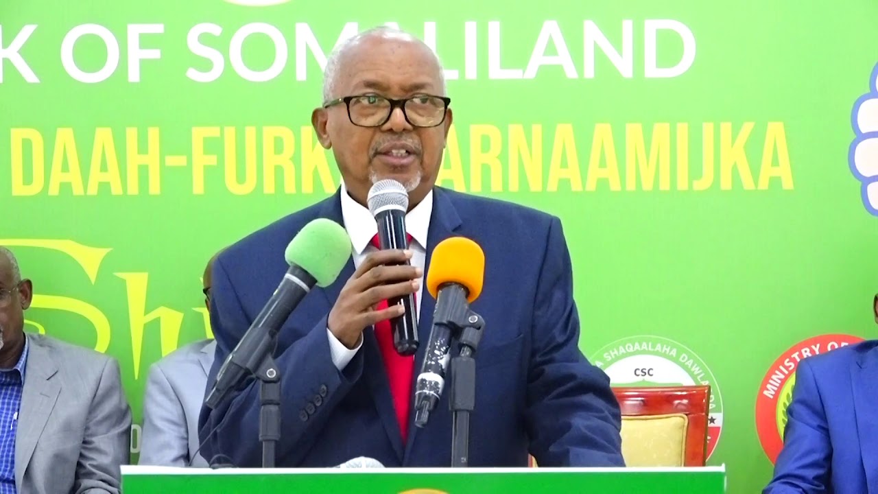 Madaxweyne Ku xigeenka JSL oo Daahfuray E-Shilling oo ku cusub Somaliland
