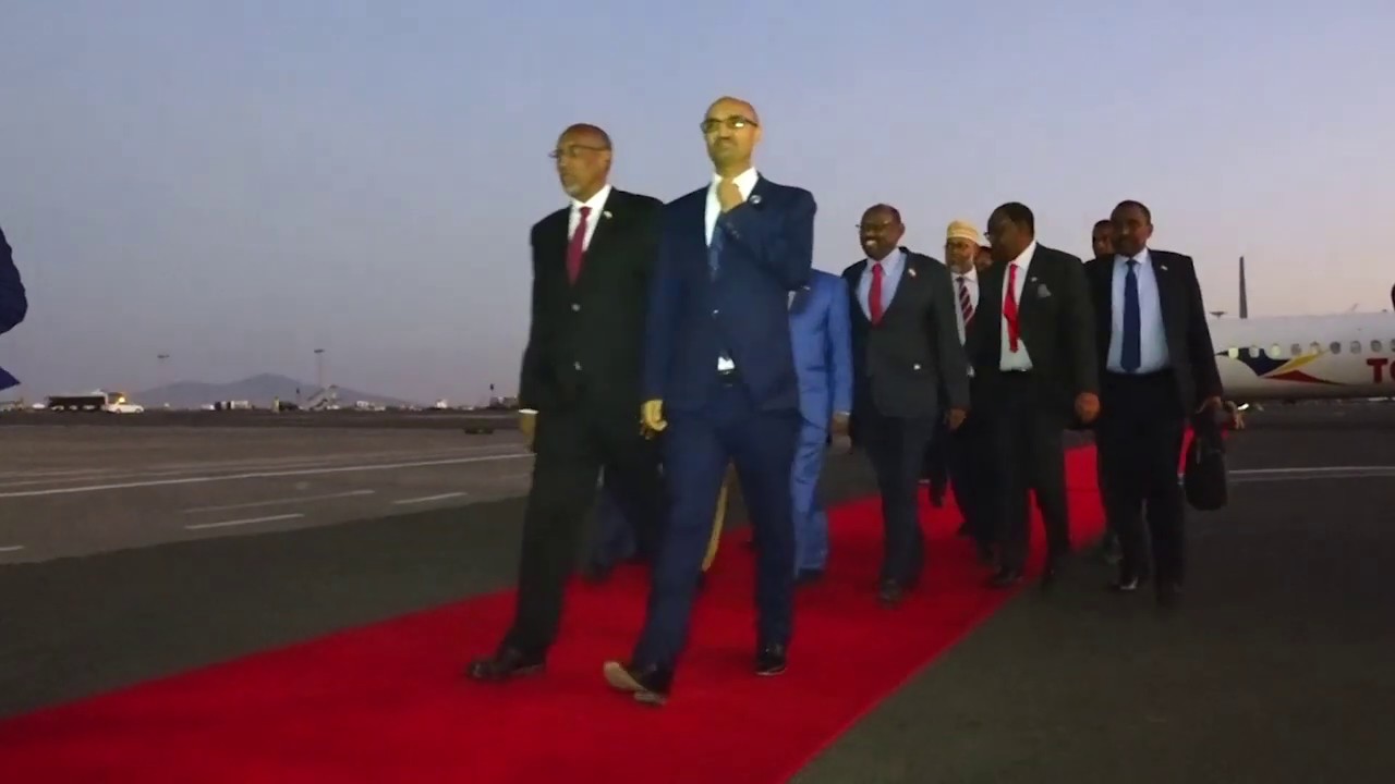 Soo Dhawayntii Madaxweynaha Jamhuuriyadda Somaliland, mudane Muuse Biixi Cabdi iyo weftigii balaadhnaa ee uu hoggaaminayey oo Hab-Maamuus aad u heer sareeya lagu qaabiley markii ay gaadheen Dalka Itoobiya