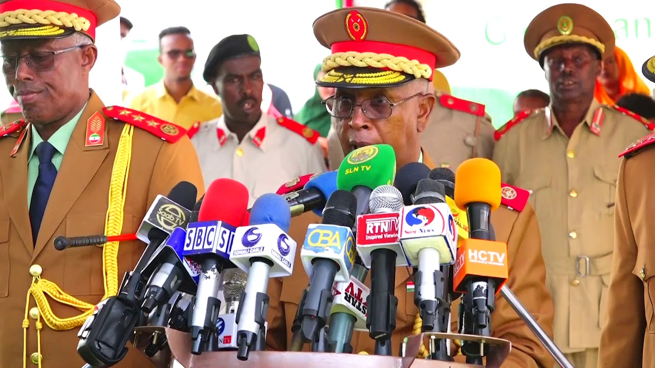 Khudbada Taliyaha Ciidanka Qaranka Sareeye gaas Nuux Ismaaciil Taani ee sanad guarda 26aad