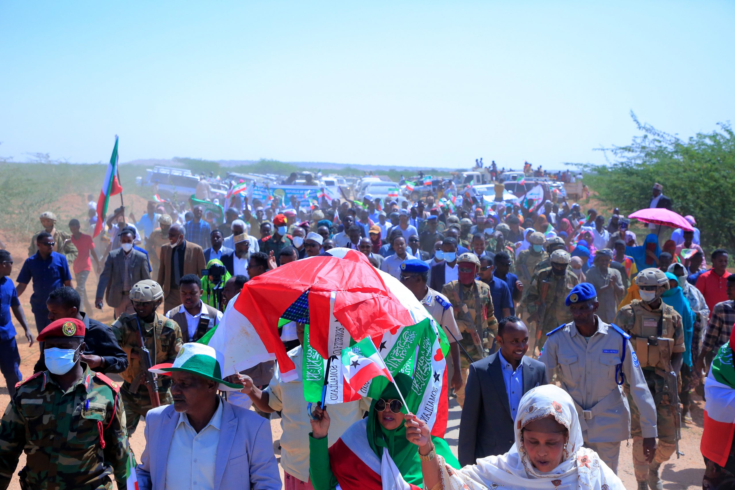Muuqaalka Guud Ee Soo Dhaweynta Weftiga Madaxweynaha Ee Oodweyne