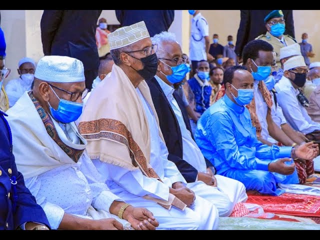 Muuqaalada Guud ee Salaadda Ciidal Fidriga iyo Madaxweynaha Somaliland
