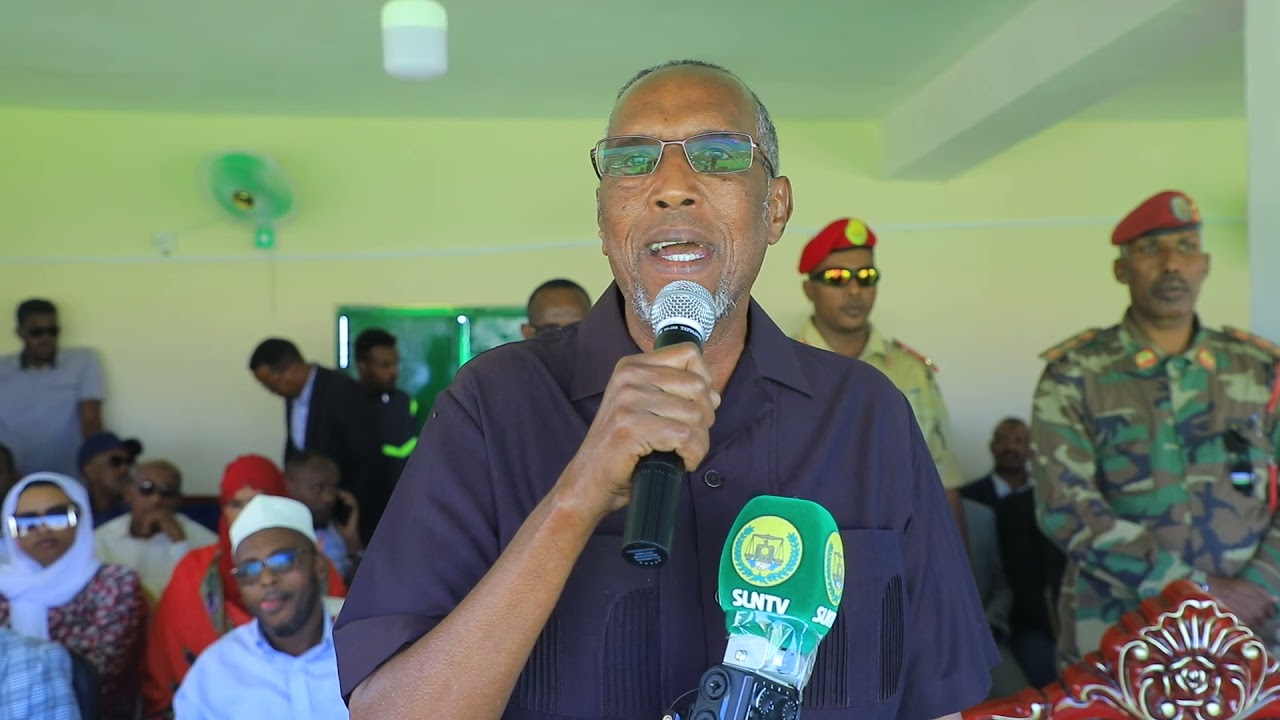 Khudbada Madaxweynaha Somaliland ee Furitaanka Koobka Horyaalka Horyaalada Somaliland