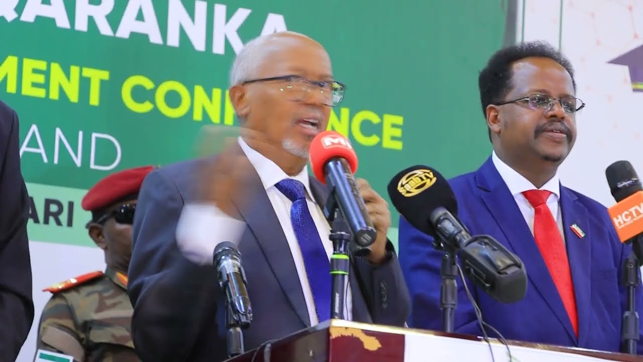 Madaxweyne Ku xigeenka Jamhuuriyadda Somaliland, ahna ku simaha Madaxweynaha Qaranka Somaliland ayaa ka qaybgalay Qalin-jebinta Kulliyadda Tababarka Macalimiinta Qaranka iyo shirweynaha waxbarashada Somaliland