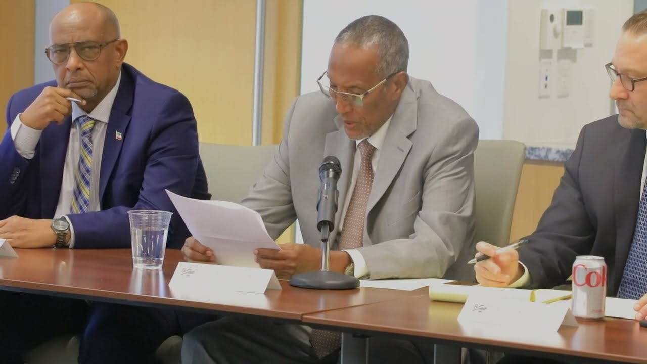 Madaxweynaha Somaliland Oo Khudbad Ka Jeediyey Machadka Washington Institute for Near East Policy