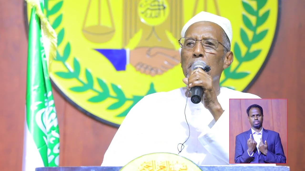 Khudbaddii Madaxweynaha Somaliland uu ka jeediyey Kulankii Ganacsatda ee Wejiga koowaad ee Qaadhaan Ururinta Suuqa Waaheen