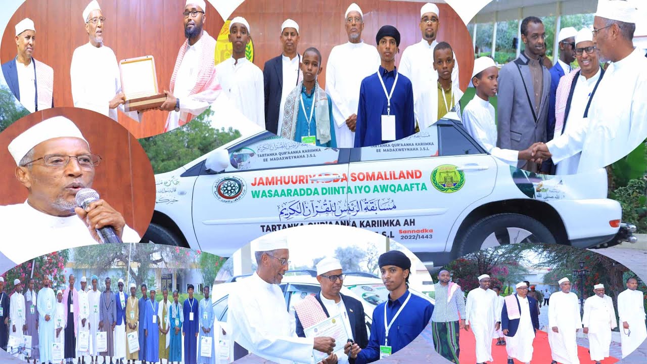 Madaxweynaha Somaliland oo Gaadhigii Gudoonsiiyey Guulaystihii Tartanka Qur’aanka ee Bisha Ramadaan