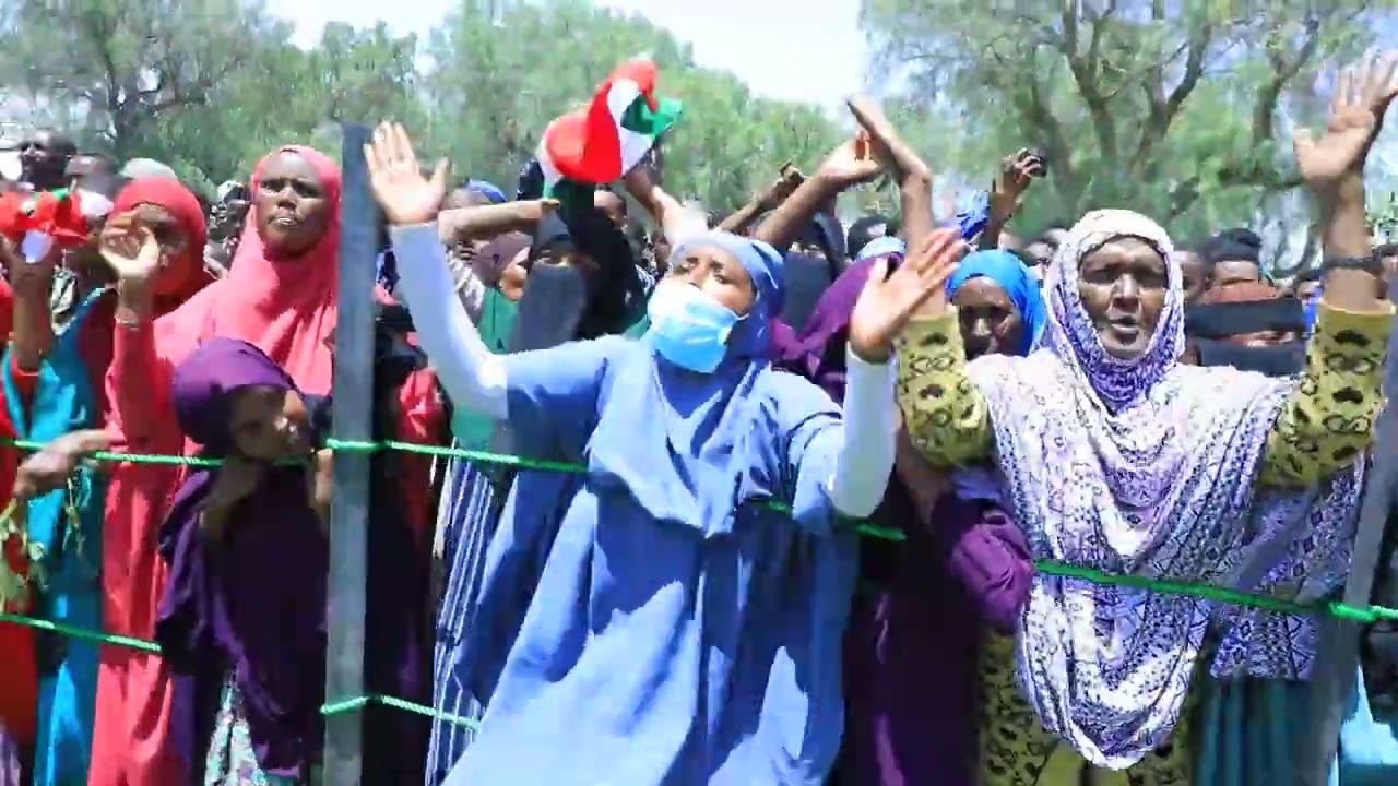 Muuqaalada Guud Ee Shacbka Ceerigaabo Iyo Beerta Nuura oo ay Madaxweynaha Jamhuuriyadda ku soo dhaweeyeen