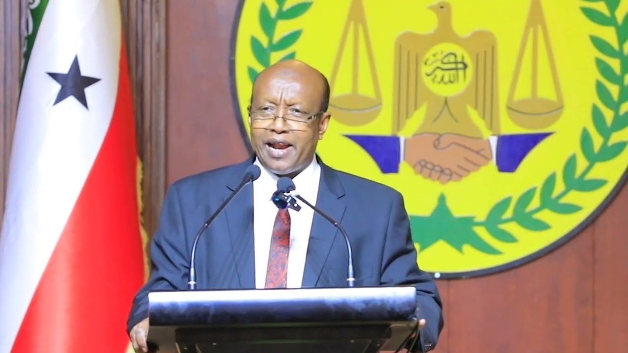 Khudbadda Gudoomiyaha Golaha Wakiilada Crisaaq Khaliif Axmed ee Xuska Sannad Guurada 62aad ee 26 June