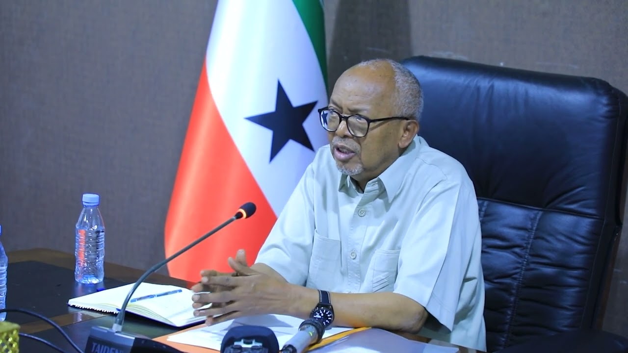 Madaxweyne-ku-xigeenka Jmahuuriadda Somaliland Oo Shir-guddoomiyey Kulanka Guddida Maamul-daadejinta ee Mashruuca JPLG-ga.