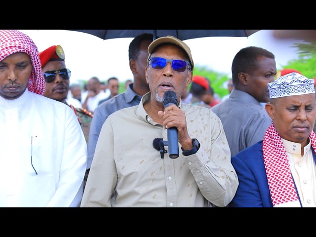 Madaxweynaha Jamhuuriyadda Somaliland, Oo Ka Qayb-galay Aas Qaran Oo Loo Sameeyey Marxuum Sheekh Maxamuud Suufi Muxumed.