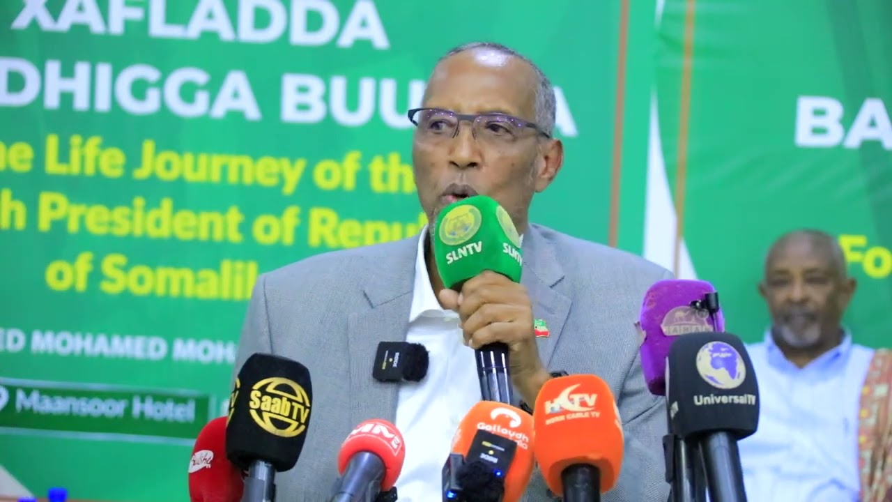 Madaxweynaha Somaliland Muse Bixi Oo Ka Qeybgalay Bandhiga Buug Laga Qoray Madaxweyne Axmed Siilanyo