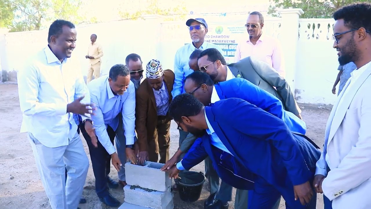 Madaxweynaha Jamhuuriyadda Somaliland oo dhagax-dhigay Cusbitaalka Maanka ee Degmada Berbera.