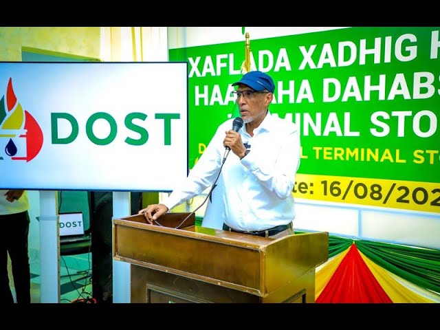 Madaxweynaha Somaliland oo xadhiga ka jaray Haamaha keydka Shidaalka ee Dahabshiil & Dhagaxdhigayna Gaasta