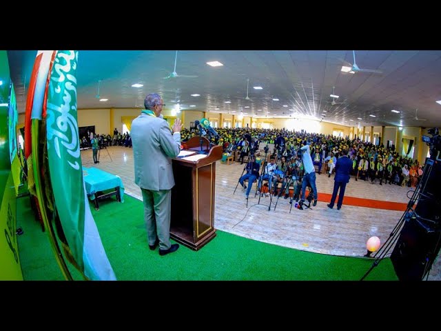 Khudbadda Madaxweynaha Qaranka Somaliland Muuse Biixi Cbadi ee Shirka 8aad ee Xisbiga Kulmiye