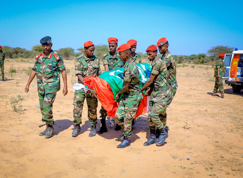 Madaxweynaha Jamhuuriyadda Somaliland oo ka qayb-galay Aas Qaran oo loo sameeyey Marxuum General Jidhif