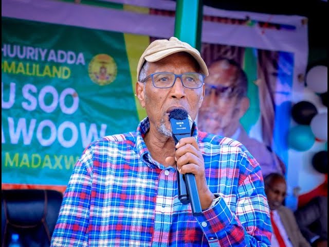 Madaxweynaha JSL Oo Si Adag Ula Dardaarmey Shacabka Ceel Afweyn