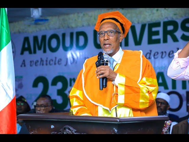Madaxweynaha Jamhuuriyadda Somaliland Oo Ka Qaybgalay Xafladda Qalinjebinta Dufcadii 23aad Ee Jaamacadda Camuud