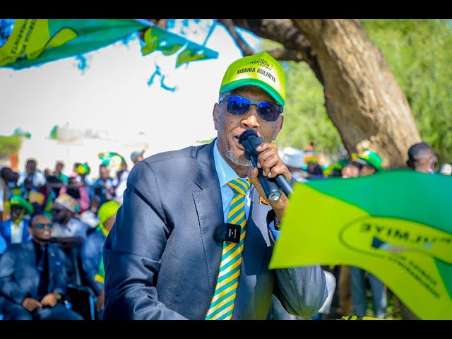 Madaxweynaha Jamhuuriyadda Somaliland Mudane, Muuse Biixi Cabdi ayaa saaka la hadlay Shacabka Dgmada Dilla ee Gobolka Awdal.