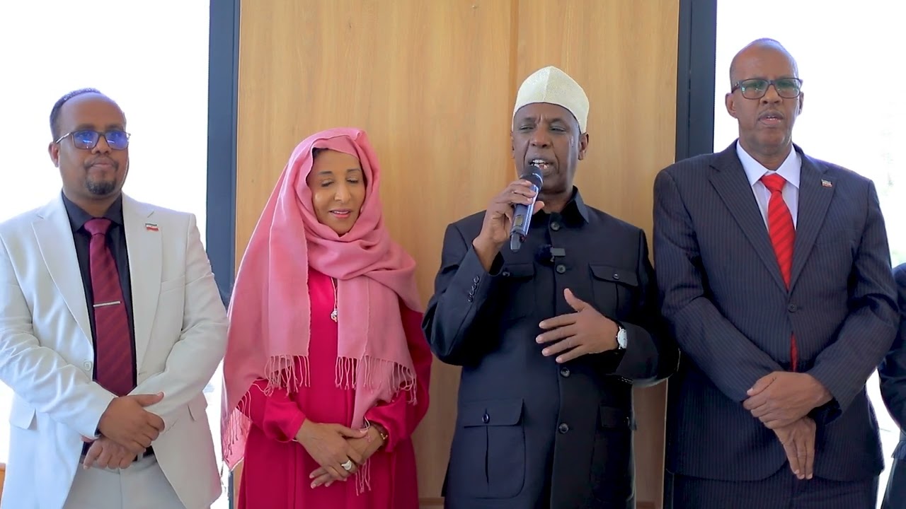 Daawo: Madaxweyne ku-xigeenka JSL oo xadhiga ka jaray Wadad-diid Mall