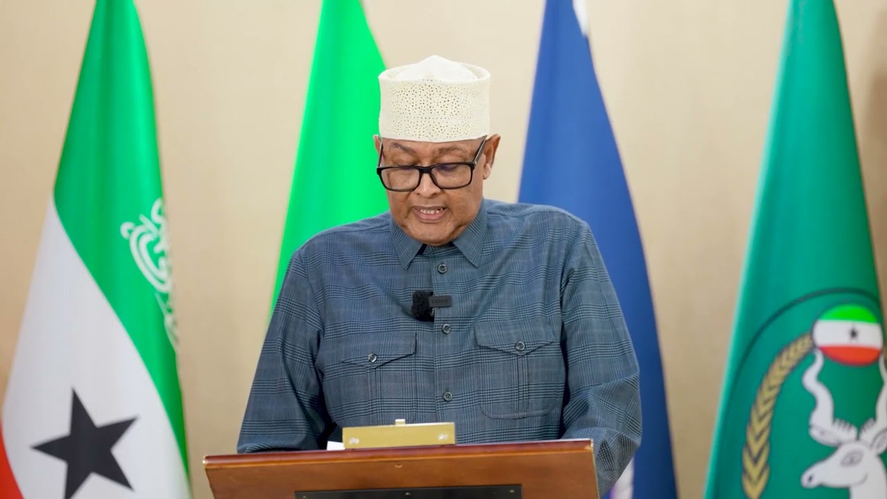Daawo: Madaxweynaha JSL oo shacabka la hadley , baaq-na ka soo saarey abaaraha