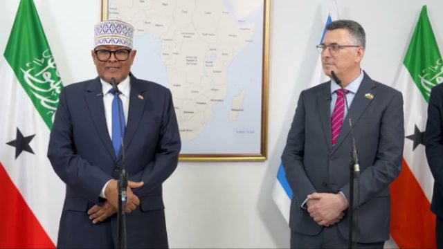 Speech at the opening of the Embassy of Somaliland in Jerusalem